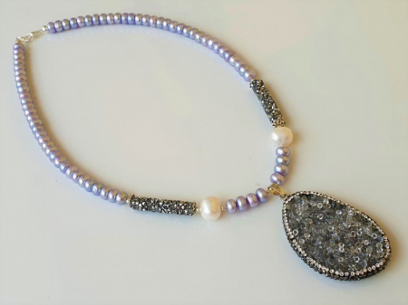 Marysia Splendid Lilac Pearls [0]
