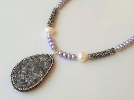 Marysia Splendid Lilac Pearls [14]
