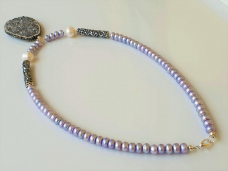 Marysia Splendid Lilac Pearls [8]