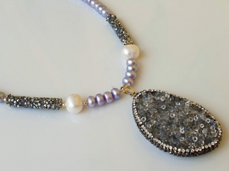 Marysia Splendid Lilac Pearls [3]