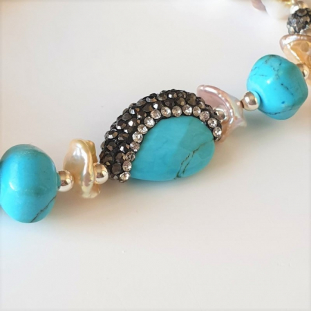 Marysia Turquoise and Pearls [10]