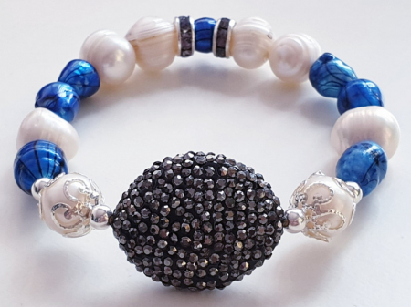 Marysia White&Blue Pearls [0]
