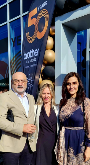 Sarbatorim 50 de ani cu Brother Internationale Industriemaschinen GmbH!