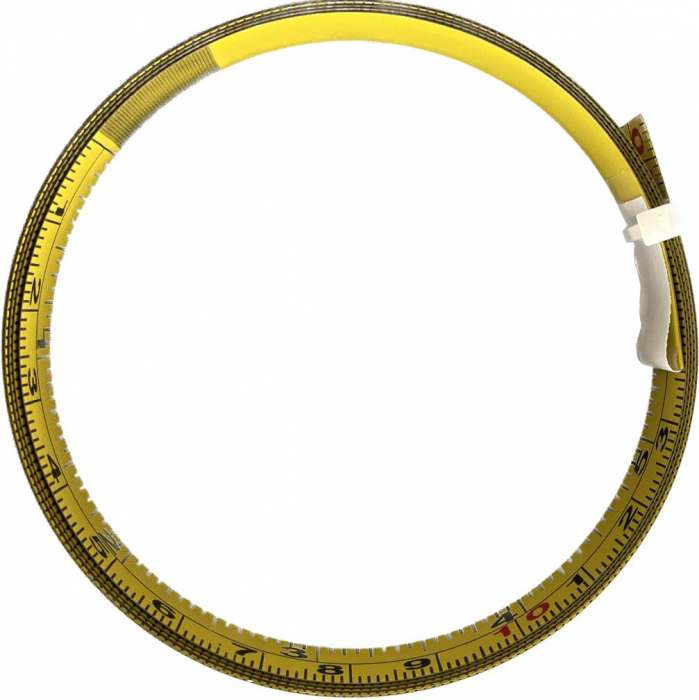 Metru adeziv galben cu lungimea de 1 metru si latimea de 13mm [2]