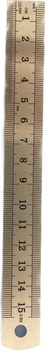 Rigla metalica pentru croitorie 15cm [2]