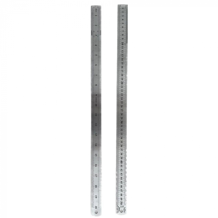 Rigla metalica pentru croitorie 50cm [2]