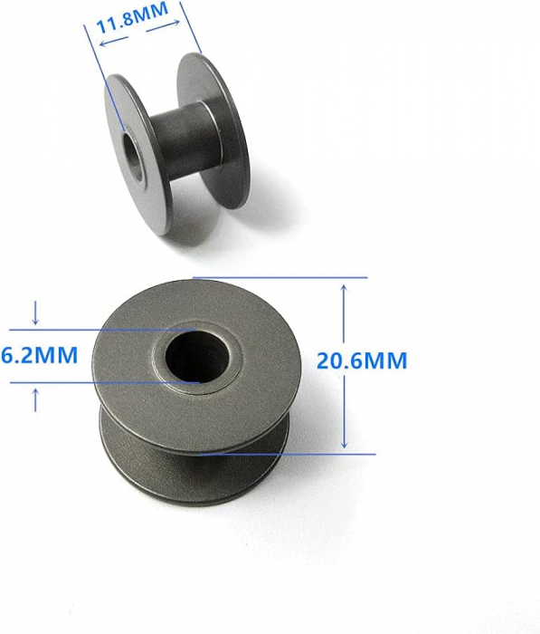 Spon (Mosorel) aluminiu pentru masini de cusut cheite 159613051 [3]