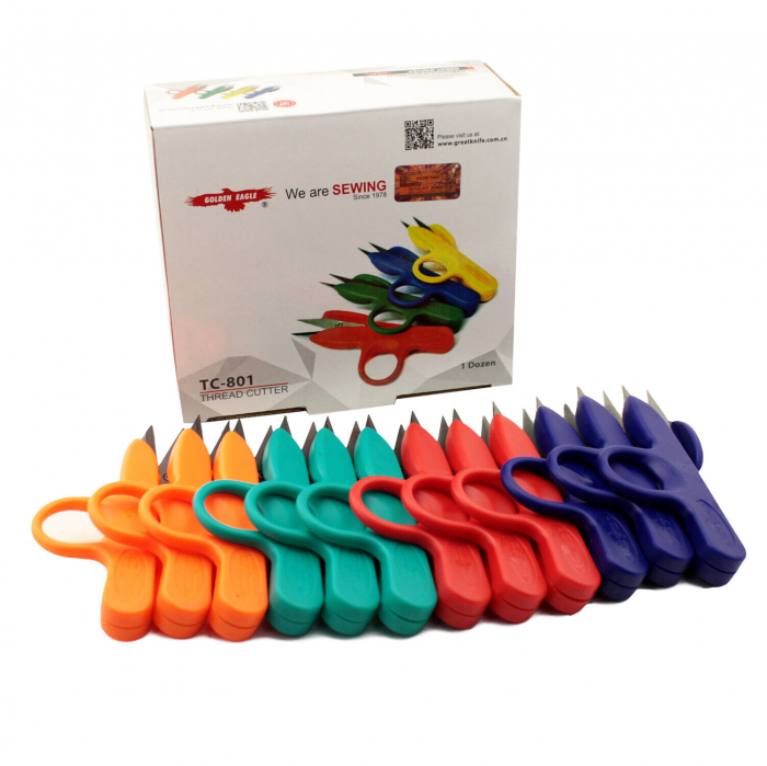 Ciupitoare (forfecuta,clestisori) cu suport deget, de plastic si lame metalice TC801 [2]