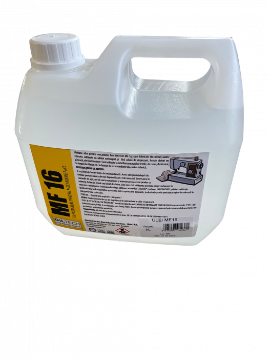 Ulei pentru masinile de cusut sau mecanisme fine MF16, 3L, incolor [4]