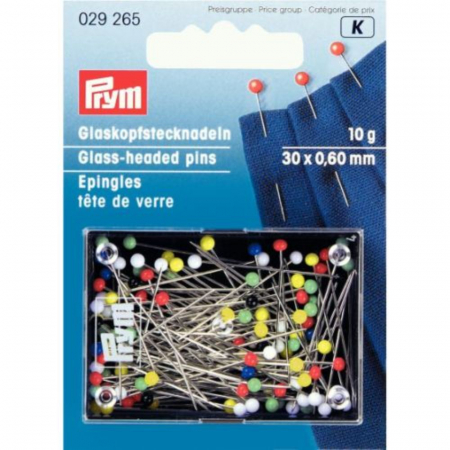 Alte accesorii si dispozitive - Ace gamalie otel cap sticla, prym 029265