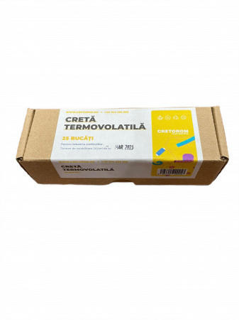 Alte accesorii si dispozitive - Creta alba termovolatila pentru croitorie, cutie cu 25 bucati