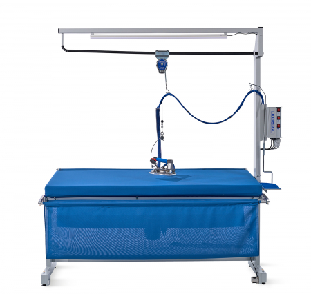 Mese de calcat - Masa de calcat industriala pentru perdele si draperii Primula DECO PLUS 180