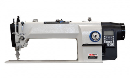 Masini cu blat plan 1 ac dublu transport - Masina de cusut cu dublu transport KRAFFT KF-640-H7-D4