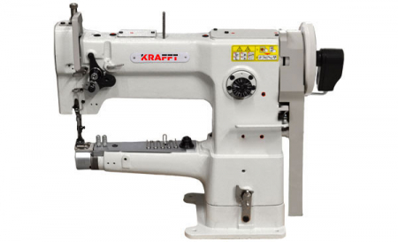 Masini cu 1 ac cu brat cilindric si triplu transport - Masina de cusut cu triplu transport, brat orizontal KRAFFT KF-246B