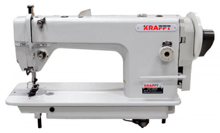 Masini cu blat plan 1 ac triplu transport - Masina de cusut cu triplu transport, ungere automata KRAFFT KF-0628