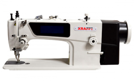 Liniare cu transport la ac - Masina de cusut liniara cu 1 ac si dublu transport cu functii automate KRAFFT KF-3030-D4