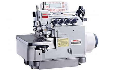 Surfilat cu 2 ace si 4 fire - Masina de surfilat cu 2 ace si 4 fire cu transport superior si functii automate KRAFFT KF-998TED-4-26/AT