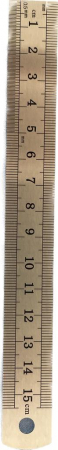 Rigla metalica pentru croitorie 15cm [1]