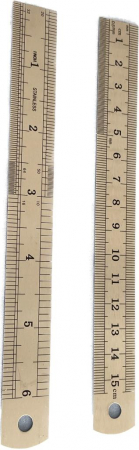 Alte accesorii si dispozitive - Rigla metalica pentru croitorie 15cm