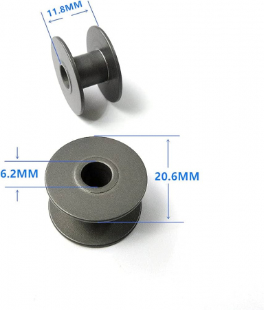 Spon (Mosorel) aluminiu pentru masini de cusut cheite 159613051 [2]