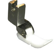 Picioruse de teflon - Piciorus fermoar lat pe stanga din teflon T36L