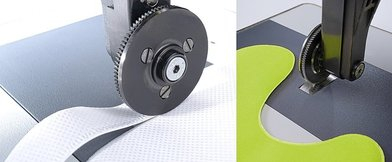 Masini de cusut mat. groase/piele - VETRON 5064-3345 Masina cu sudura ultrasonica cut&seal pentru masti medicale si costume de protectie
