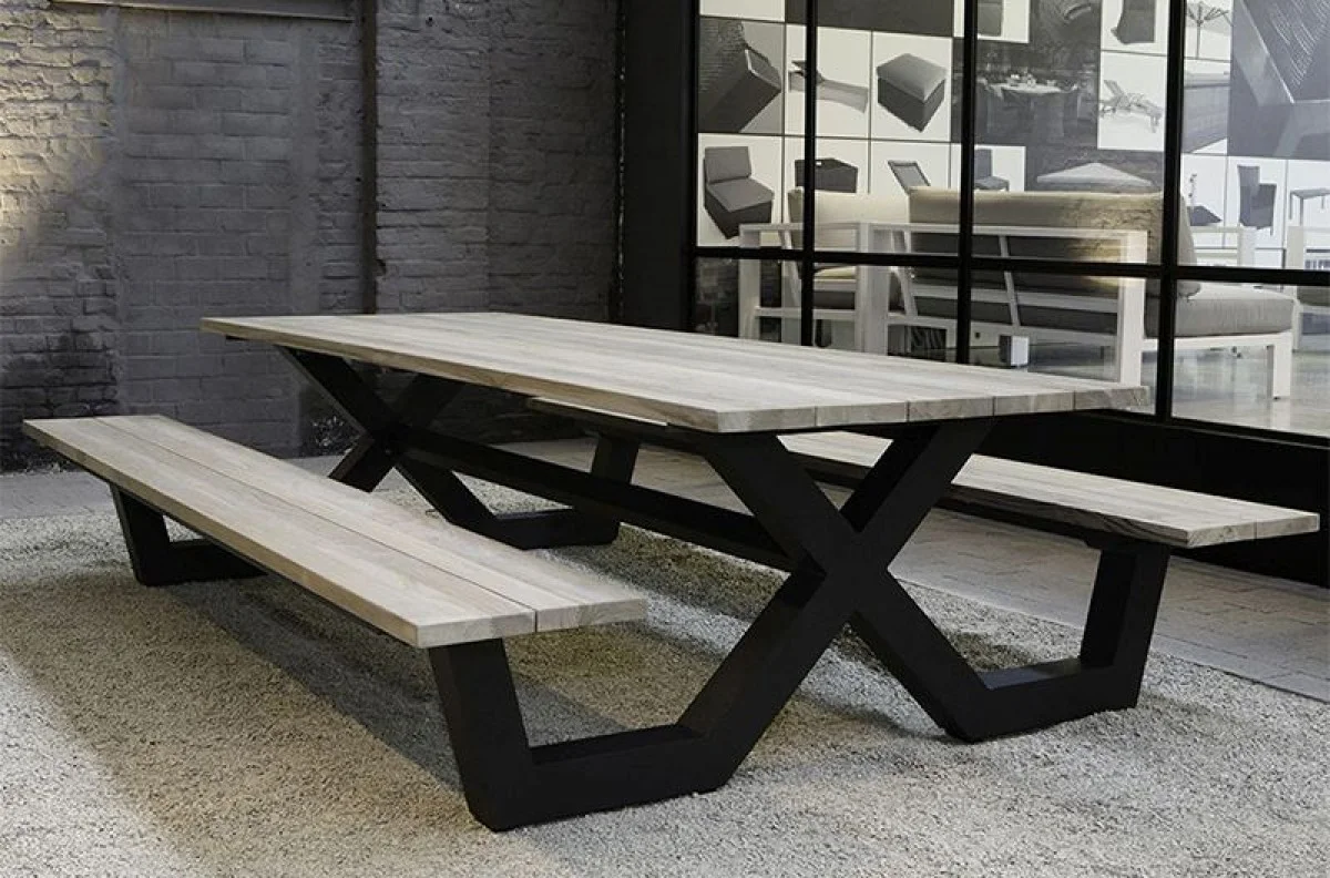 Masa cu bancute tip X [2]