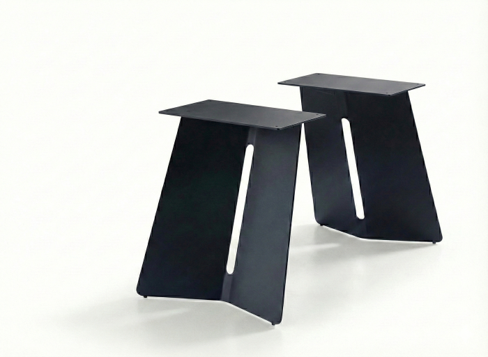 Set 2 picioare metalice masa, MSV056,  Inaltime 71 cm, Masa dining, Birou [2]