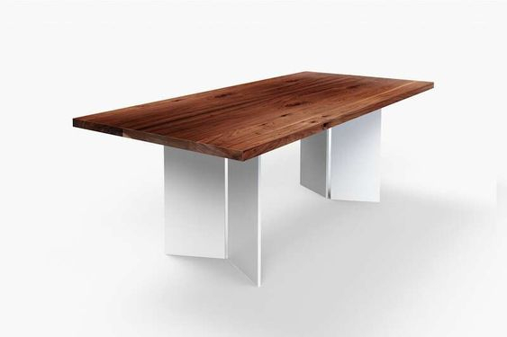 Set 2 picioare metalice masa, MSV057,  Inaltime 71 cm, Masa dining, Birou [3]