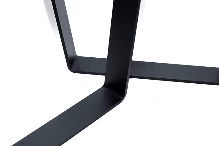 Set 2 picioare metalice masa, Trapez Slim,  Inaltime 40 cm, Bancuta / Masa cafea [3]