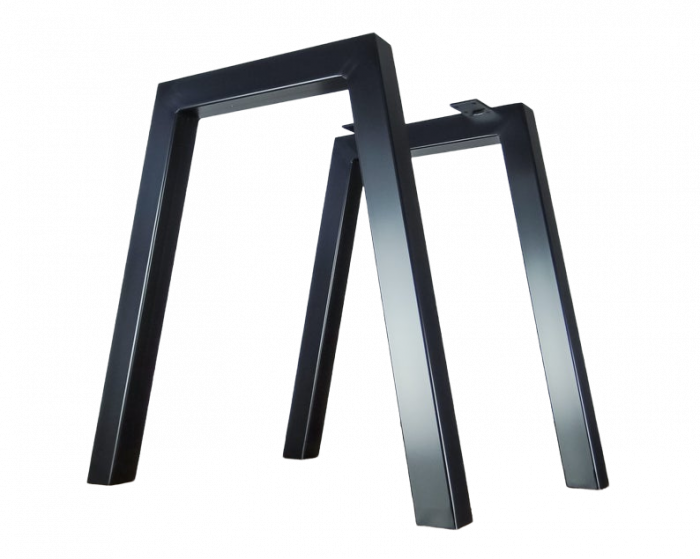 Set 2 picioare metalice masa,Tip Trapez,  Inaltime 71 cm, Masa dining, Birou [2]