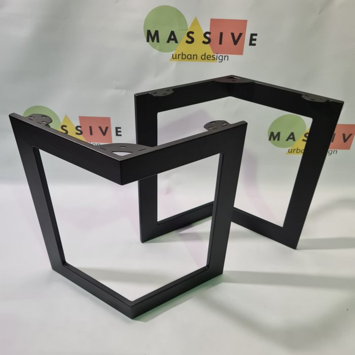 Set picioare metalice 3D, înălțime 71 cm, Masă dining, Birou, Masă toaletă [3]