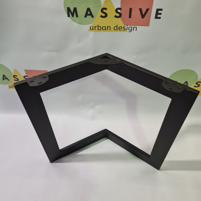 Set picioare metalice 3D, înălțime 71 cm, Masă dining, Birou, Masă toaletă [6]