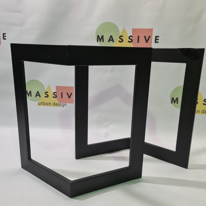 Set picioare metalice 3D, înălțime 71 cm, Masă dining, Birou, Masă toaletă [4]