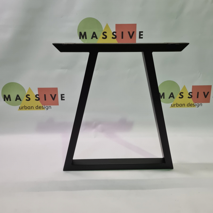 Set picioare metalice modern U, Inaltime 71 cm, Masa dining, Birou [2]