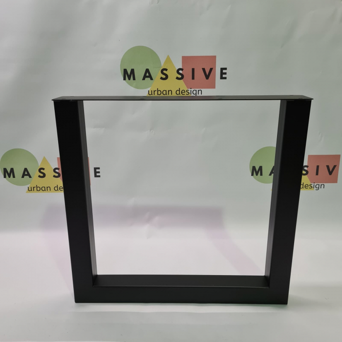 Set picioare metalice SQare, Inaltime 71 cm, Masa dining, Birou [3]