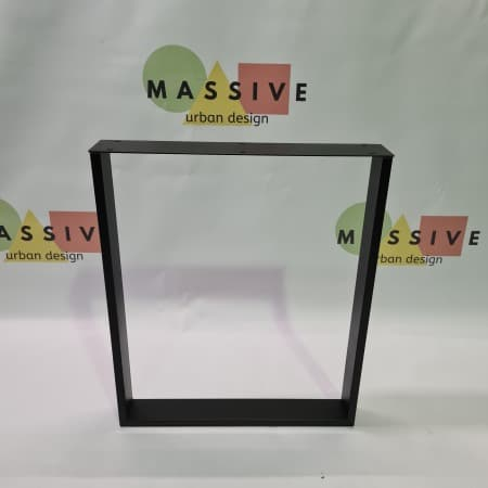 Set picioare metalice tip dreptunghi, latime 70 cm, Masa dining, Birou [2]