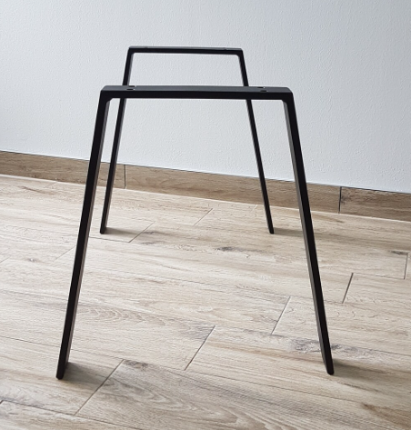 Set picioare metalice tip Trapez Slim, Masa dining, Birou [2]