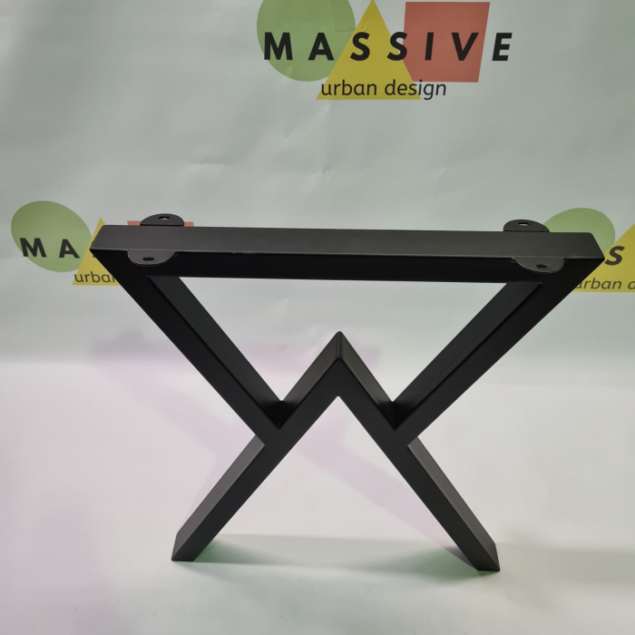 Set picioare metalice WV, Inaltime 71 cm, Masa dining, Birou [4]