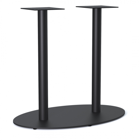 Picioare masa HoReCa - Baza masa HoReCa, Picior metalic masa restaurant  Inaltime: 72 cm Baza ovala dubla