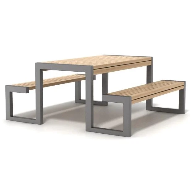 Mese cu bancuta - Masa cu bancute structura metalica