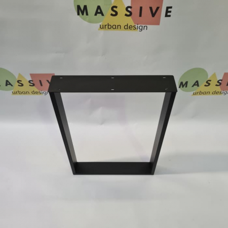 Set picioare metalice tip dreptunghi, latime 50 cm, Masa dining, Birou [2]