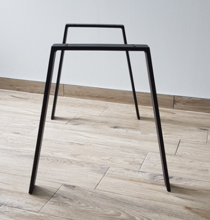 Set picioare metalice tip Trapez Slim, Masa dining, Birou [1]