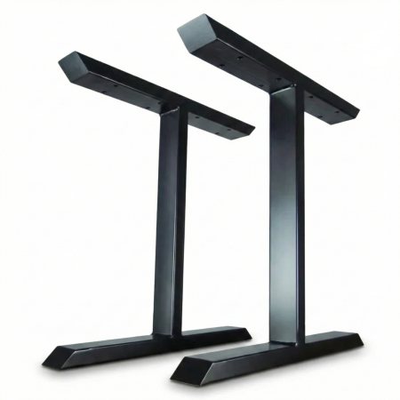 Picioare pentru mese - Set picioare metalice Tip I, inaltime 71 cm, Masa dining, Birou