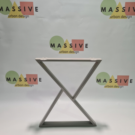 Set picioare metalice TriangleS, Inaltime 71 cm, Masa dining, Birou [2]