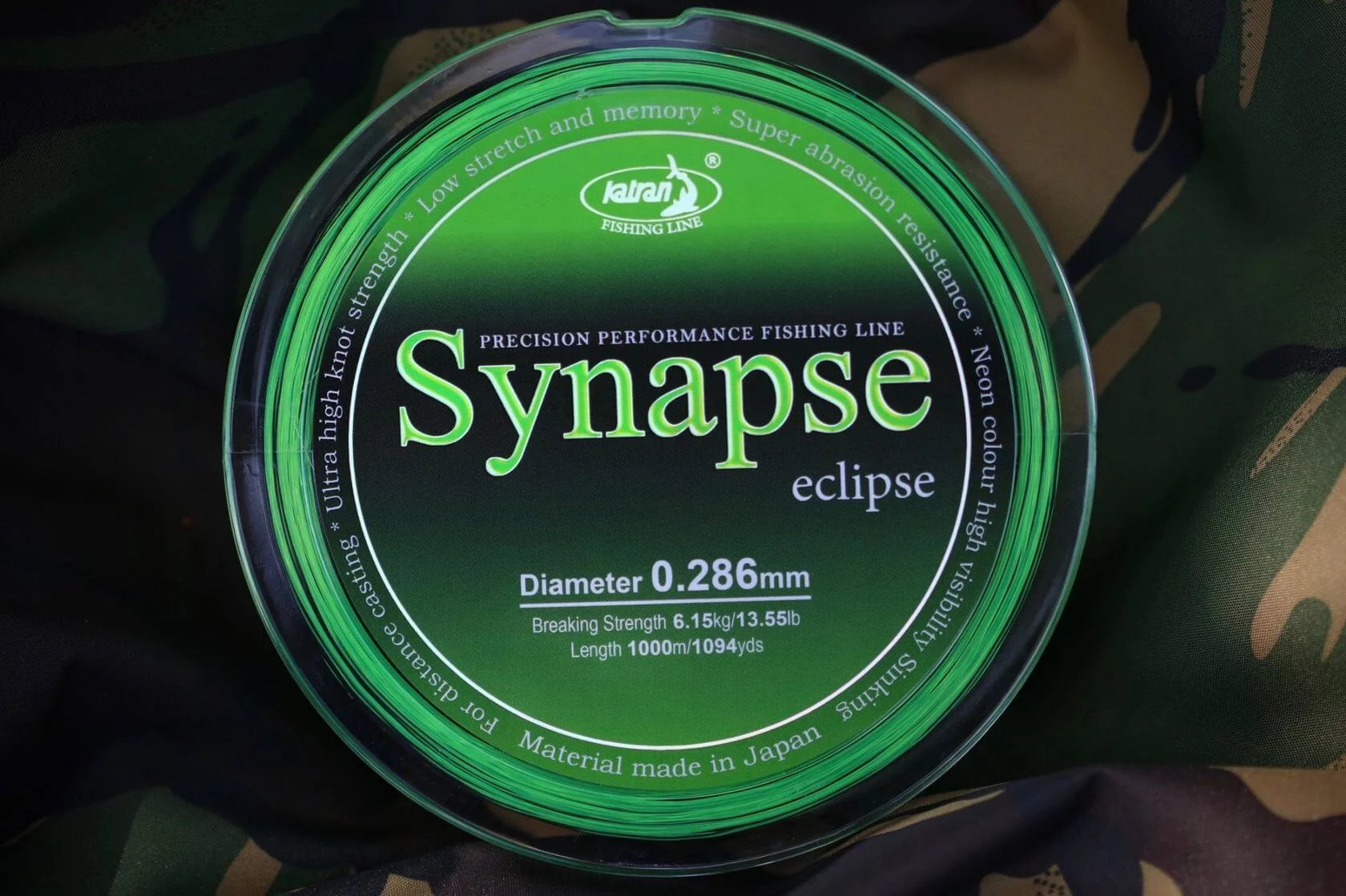 Леска Synapse Eclipse 0,371mm 1000m [6]