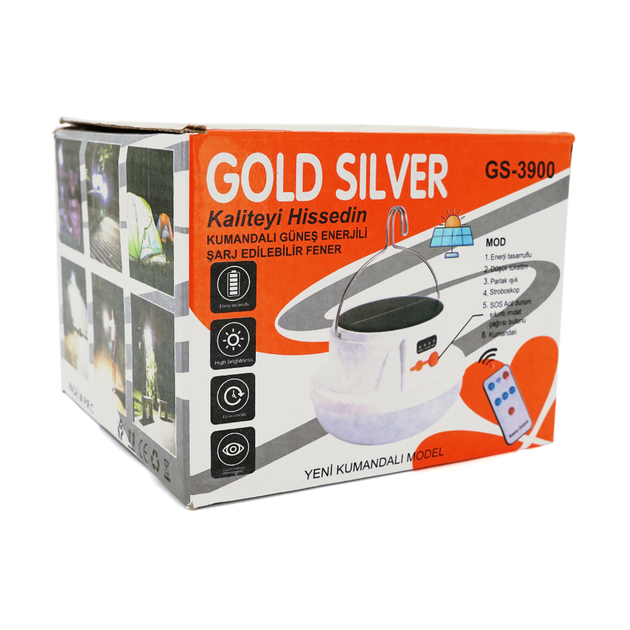Bec LED GOLD SILVER GS-3900 cu telecomanda [4]