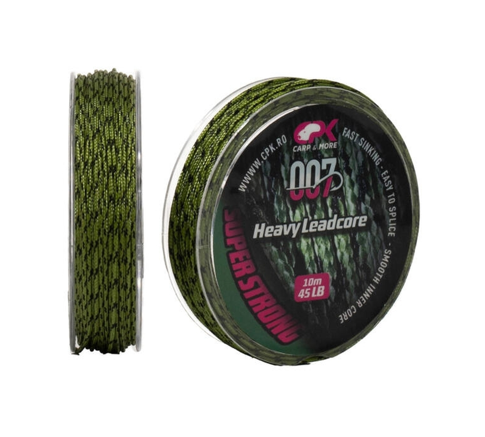 007 CPK HEAVY LEADCORE 45LB CAMO GREEN [1]