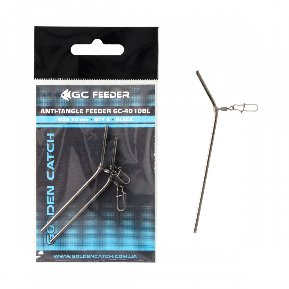 Противозакручиватель GC Feeder 4010FL 70mm Black(2шт) [1]