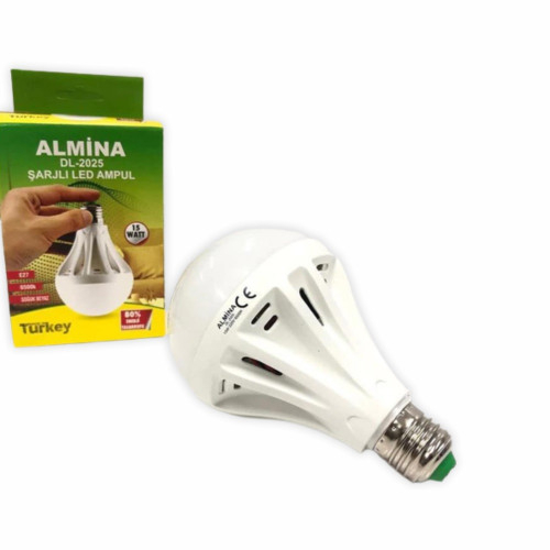 Bec cu acumulator Almina DL-2025 (15W), LED Bec [1]